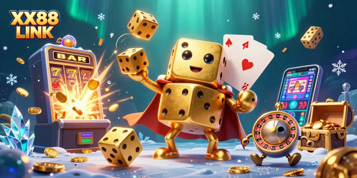 Experience thrilling gameplay with the XX88 LINK in a vibrant casino atmosphere.