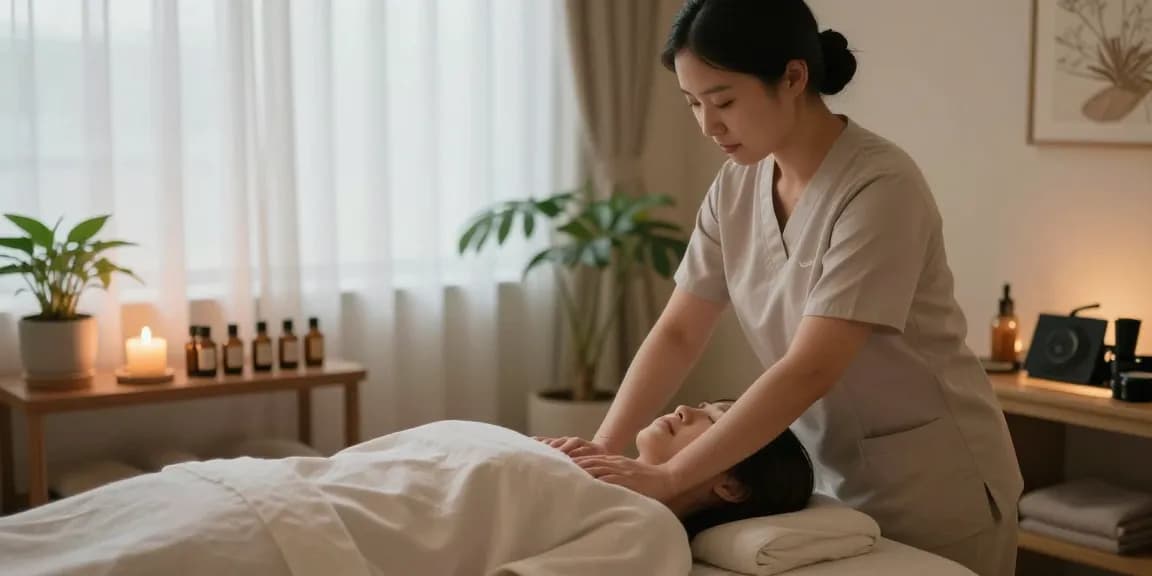 Experience relaxation at 강서구출장안마 with professional massage therapy in a serene wellness studio setting.