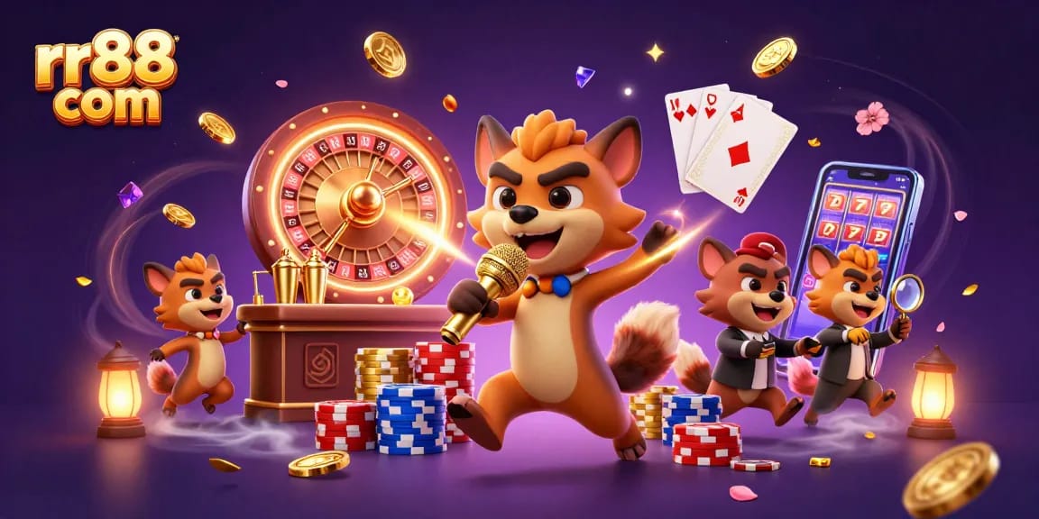 Experience the excitement of rr88 com at its dynamic casino with hyenas enjoying games and entertainment