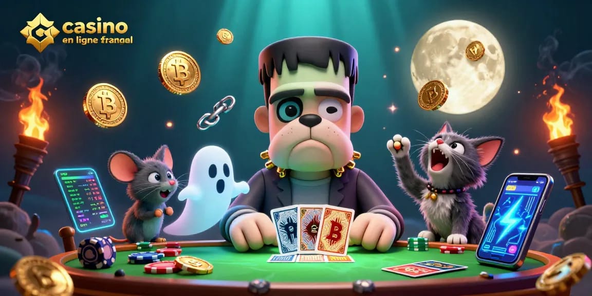 Explore les options de jeu sur un casino en ligne france légal avec un bulldog mutant et des éléments de crypto.