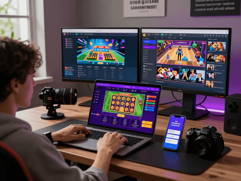 User accessing login raja328 on colorful online gaming platform with engaging graphics