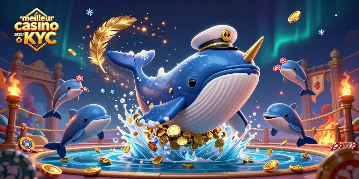 Découvrez le meilleur casino sans KYC avec des personnages animés et des éléments de jeu captivants.