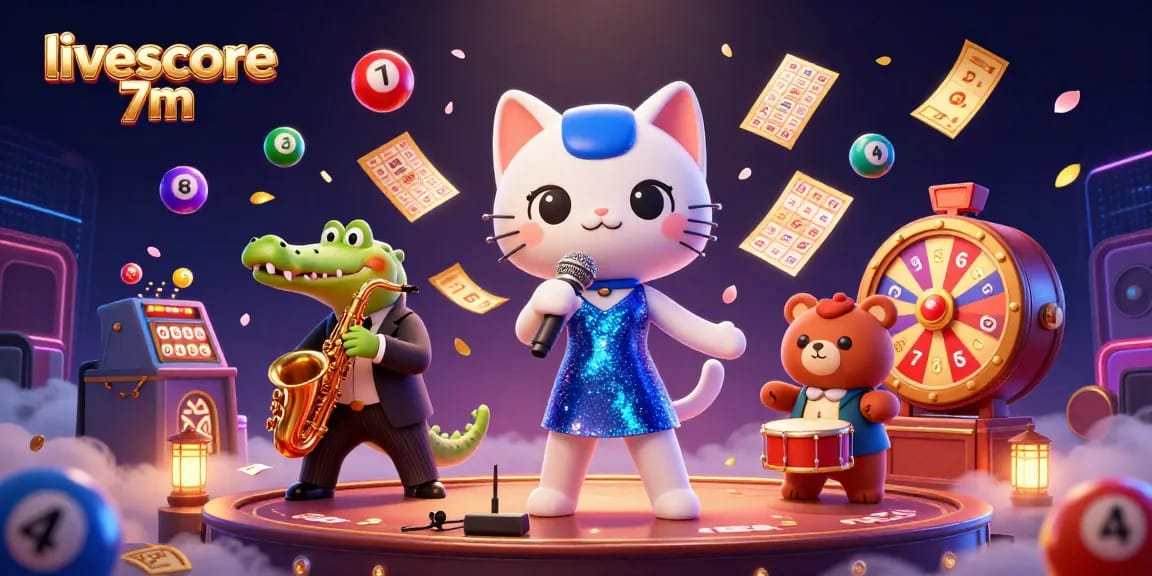 Engage with the action of livescore 7m as your favorite characters celebrate winning moments in a vibrant casino scene.