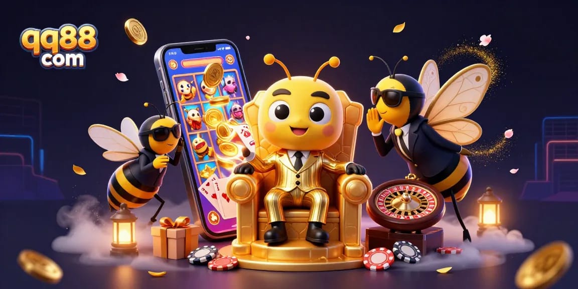 Engage with exciting games at qq88 com featuring vibrant characters and stunning casino visuals.