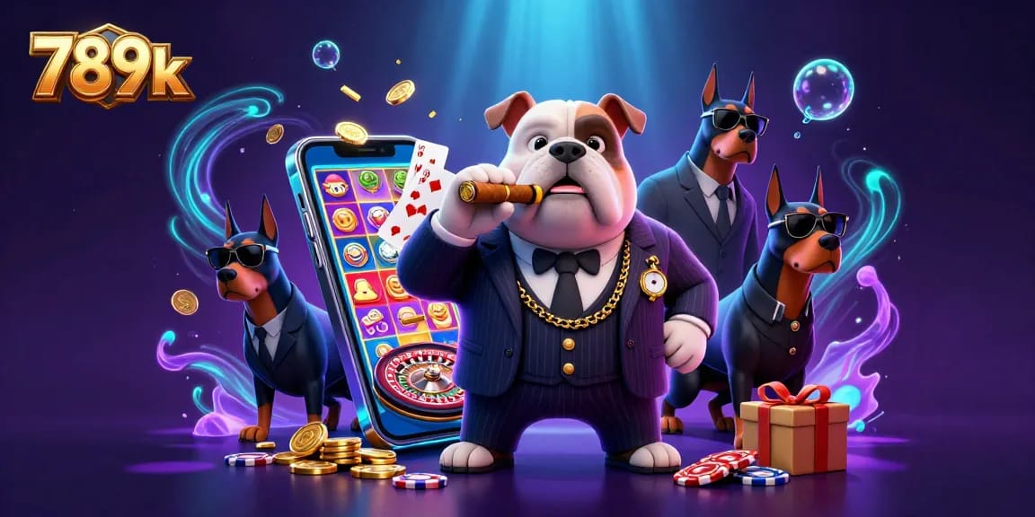 Experience thrilling action with 789k in this dynamic casino scene featuring vibrant game elements.