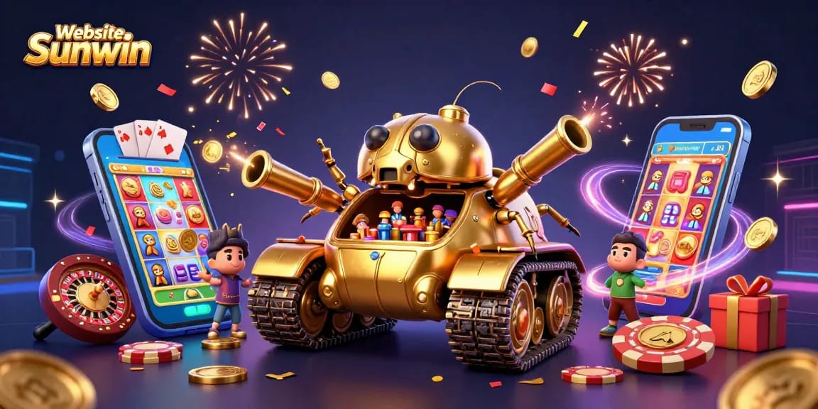 Play exciting games at Website Sunwin with rich graphics featuring animated casino elements.