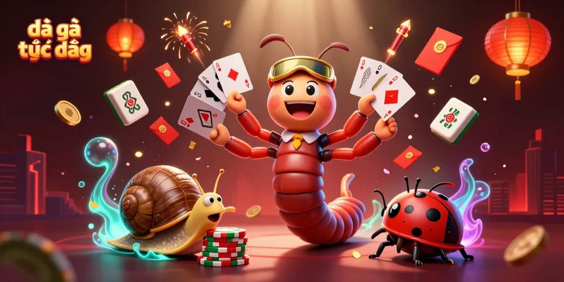 Actively engage in đá gà trực tiếp with vibrant action, characters, and high-stakes gambling features.