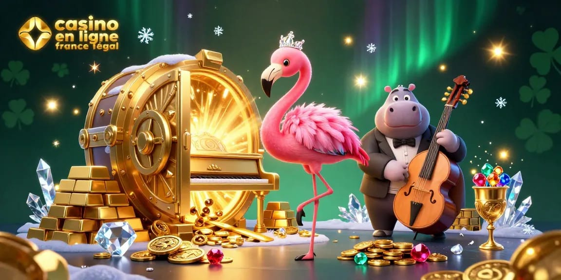 Casino en ligne France légal : Explorez des jeux captivants au sein d'une scène animée riche.