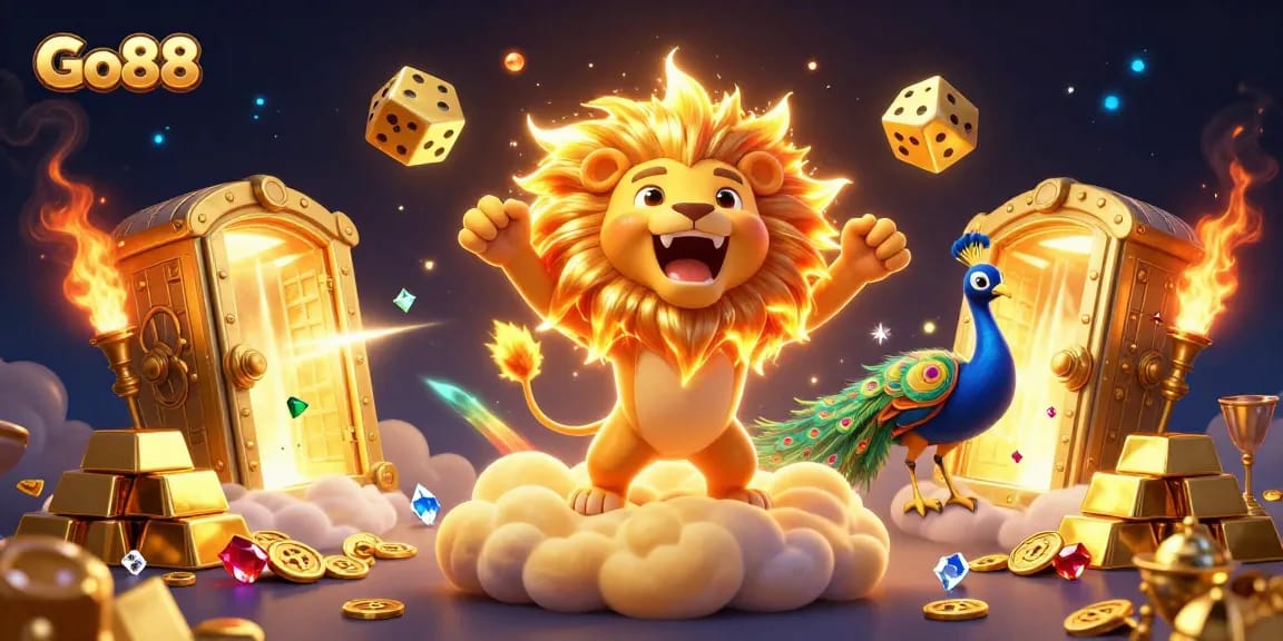 Experience gaming thrills with Go88's vibrant casino atmosphere and dazzling rewards.