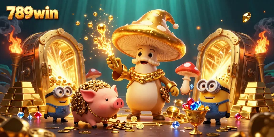 Experience thrilling moments at 789win with treasures, gold, and excitement abundant.