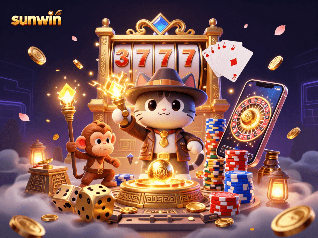 Win exciting jackpots with sunwin in this vibrant 3D casino adventure!