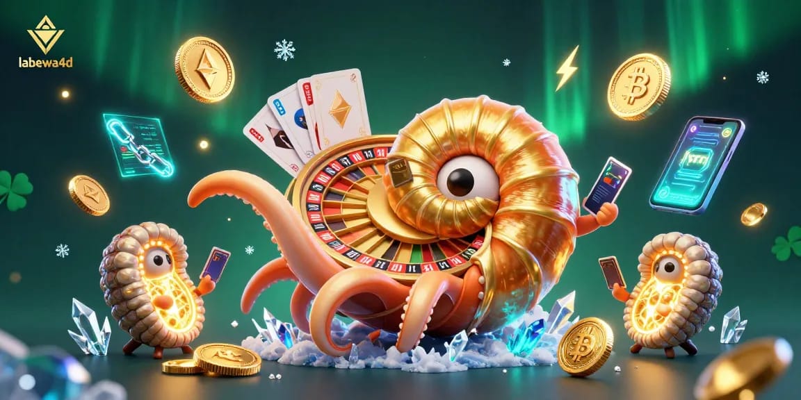 Permainan slot berkualitas di Labewa4D dengan karakter dinamis dan elemen kripto menarik.
