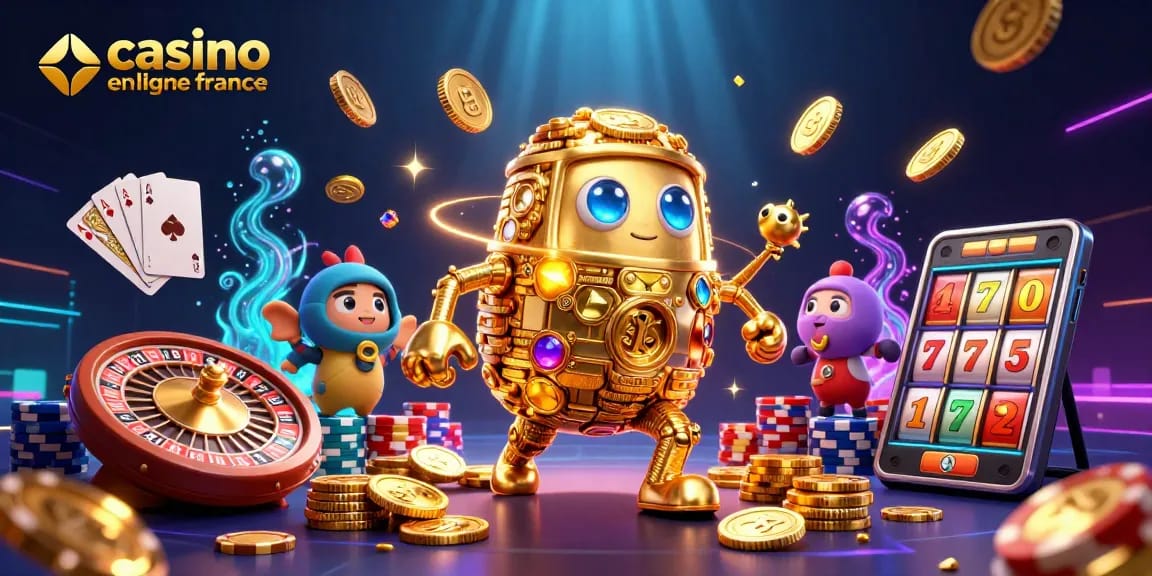 Gagnez à casino en ligne France avec des jeux éclatants et un golem d'or captivant.