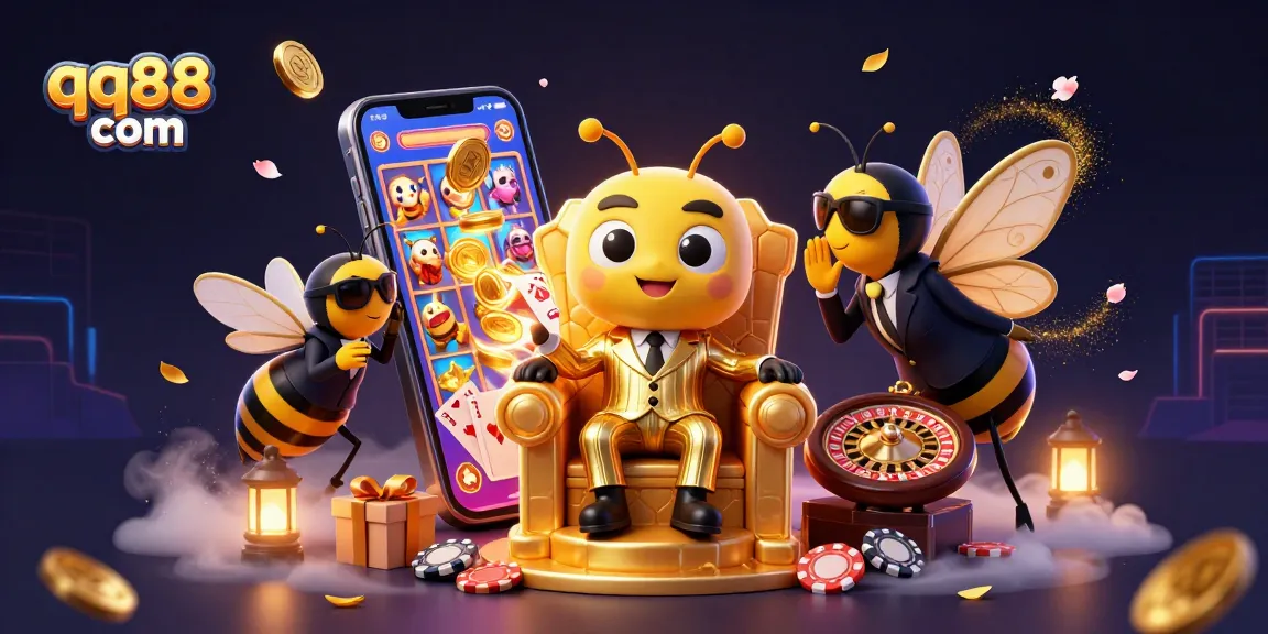 Engage with exciting games at qq88 com featuring vibrant characters and stunning casino visuals.