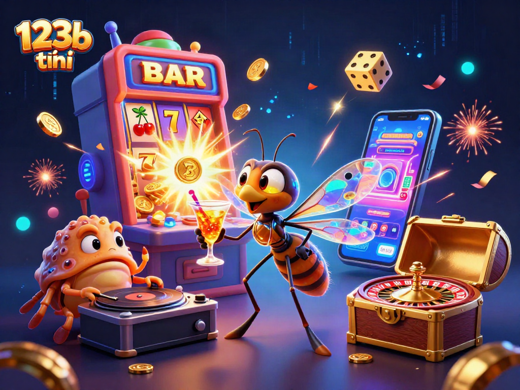 Experience the excitement of 123b rút tiền with lively casino elements and vibrant visuals.