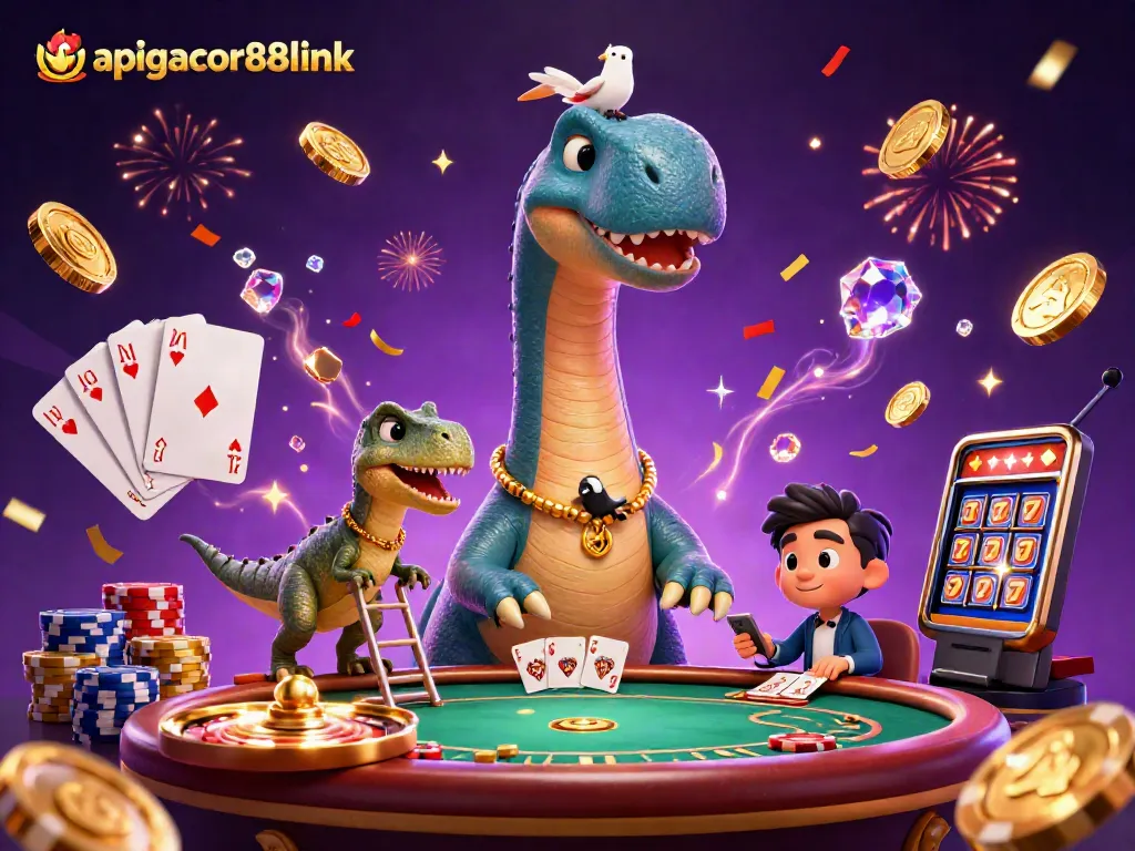 Engage with apigacor88link to unlock thrilling casino adventures amidst dazzling visuals.