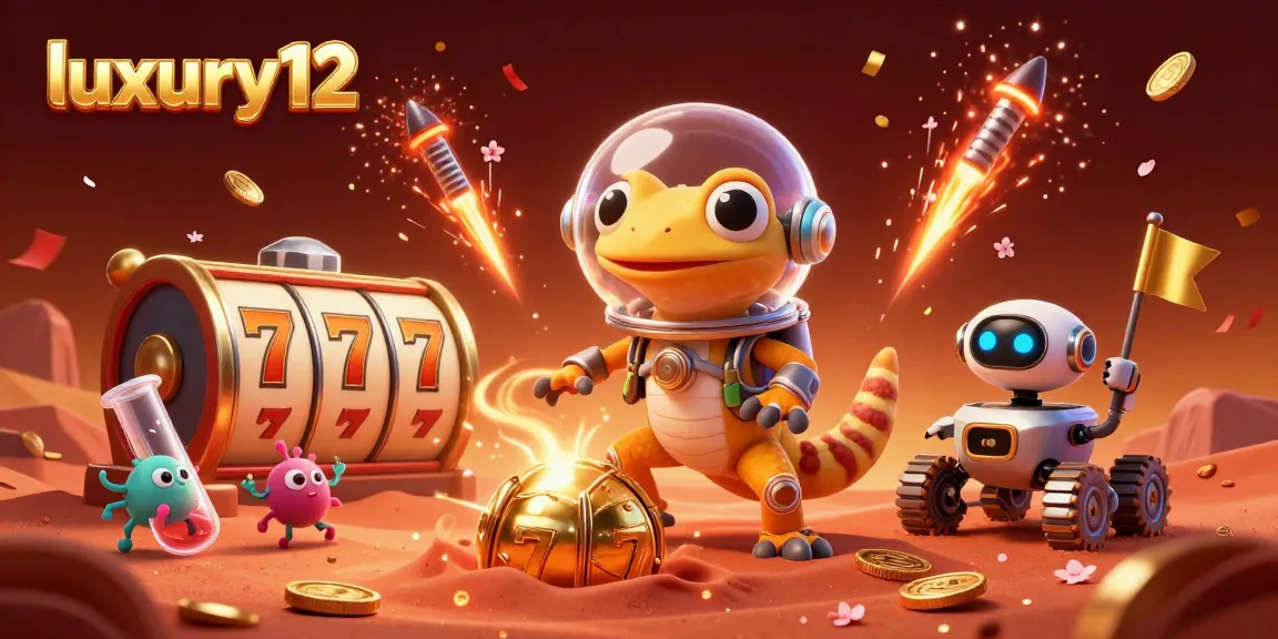 Experience the excitement at luxury12 with a golden casino adventure on Mars featuring vibrant gameplay elements.