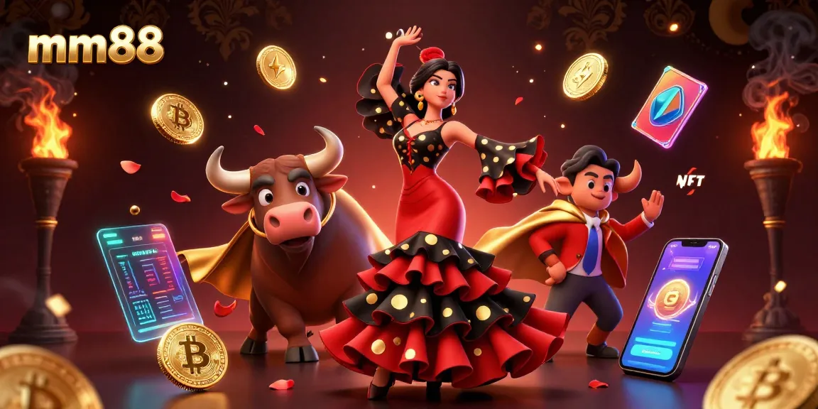 Engage with mm88 for thrilling casino experiences featuring iconic characters and crypto elements.