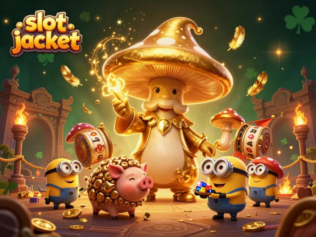 Experience the thrill of slot jackpot wins with magical characters and casino treasures.
