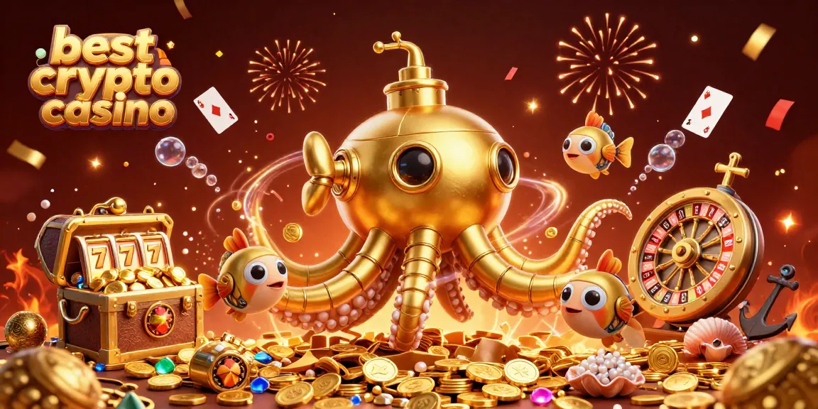 Meilleurs crypto casinos : plongez dans un monde de gains brillants avec des trésors sous-marins et des jeux captivants.