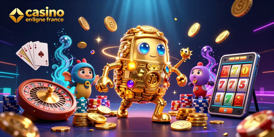 Gagnez à casino en ligne France avec des jeux éclatants et un golem d'or captivant.