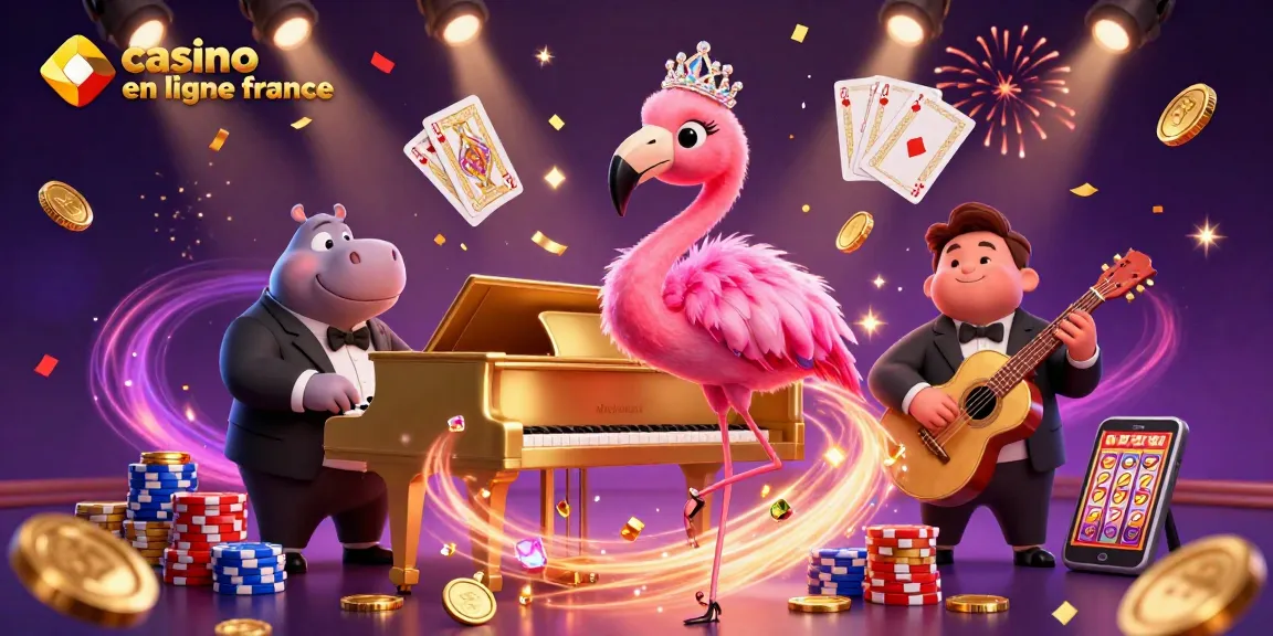 Profitez des jeux de casino en ligne en France avec une ambiance festive et des gains potentiels.